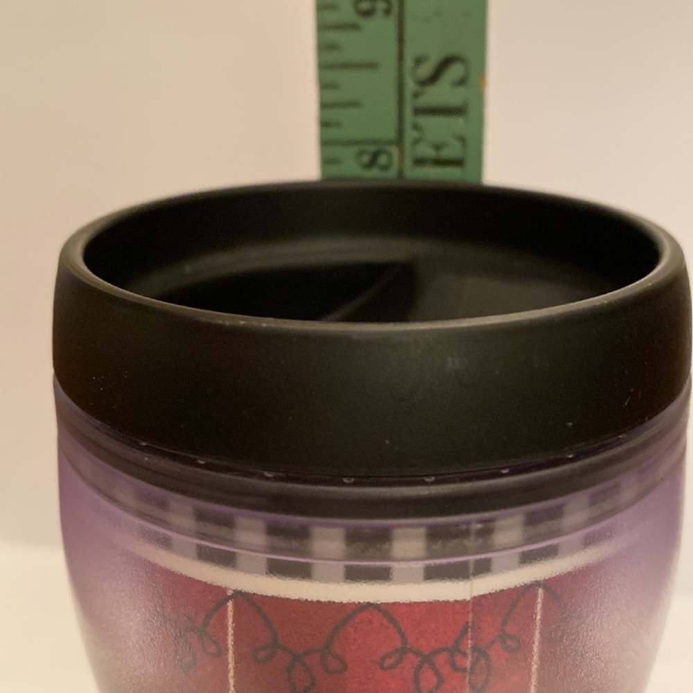 2002 Starbucks Coffee Co “Red Hearts”Themed Insulated Cup - Picture 11 of 15